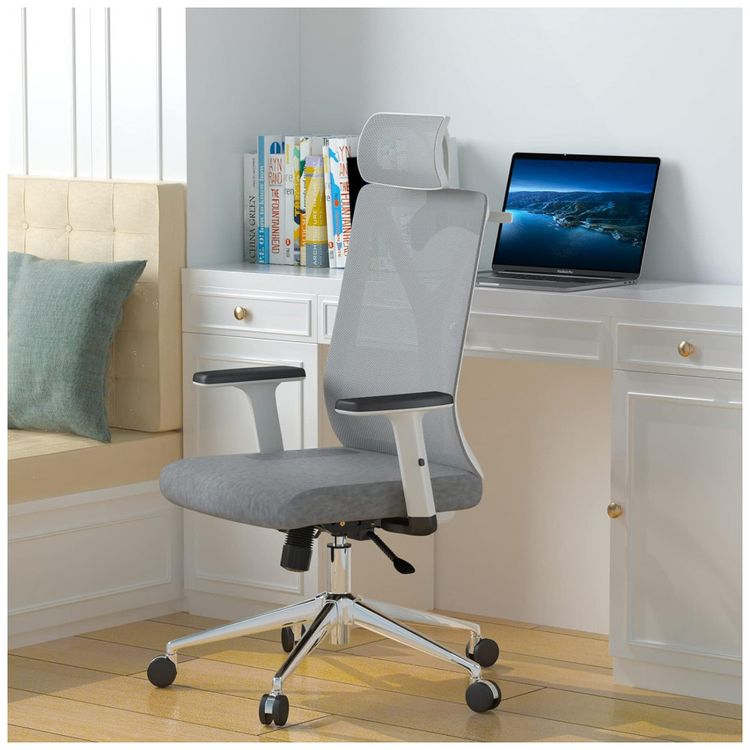 Cadeira-de-Escritorio-Ergonomica-Giratoria-com-Apoio-de-foto-2