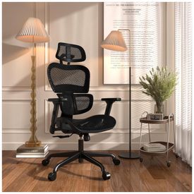 Cadeira-de-Escritorio-Ergonomica-Giratoria-com-Apoio-de-foto-0