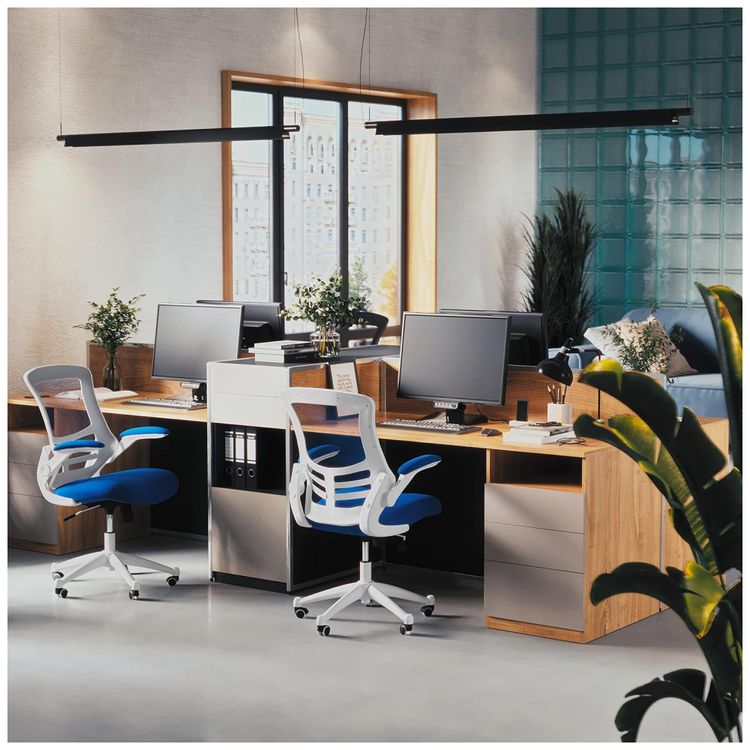 Cadeira-de-Escritorio-Ergonomica-Giratoria-com-Encosto-foto-5