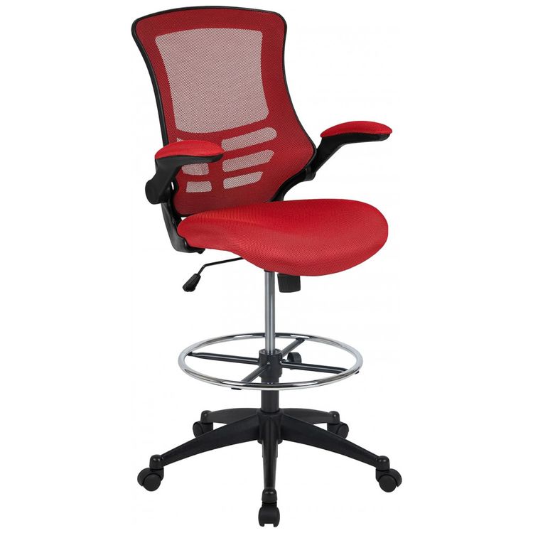 Cadeira-de-Escritorio-Ergonomica-Giratoria-com-Encosto-foto-0