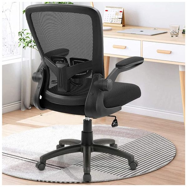 Cadeira-de-Escritorio-Ergonomica-Giratoria-com-Suporte-foto-0