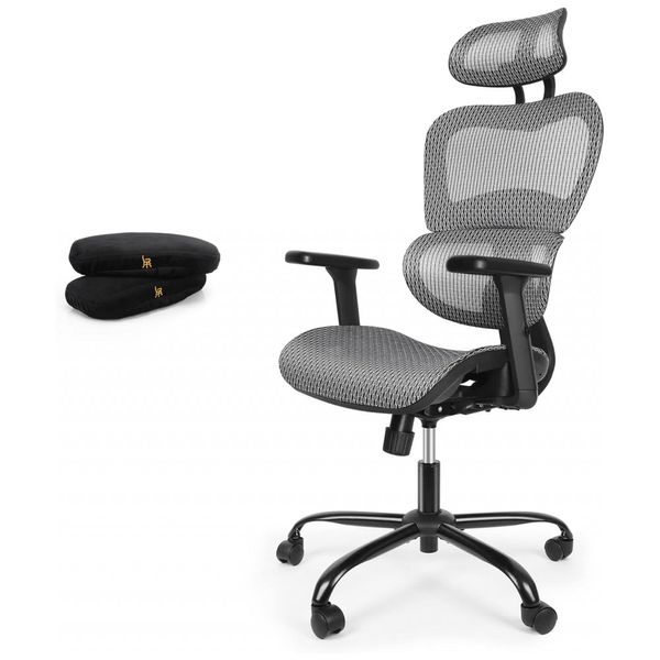 Cadeira-de-Escritorio-Ergonomica-Giratoria-com-Apoio-de-foto-0