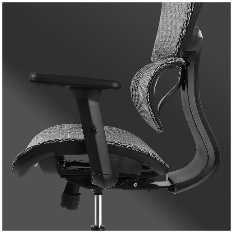 Cadeira-de-Escritorio-Ergonomica-Giratoria-com-Apoio-de-foto-2