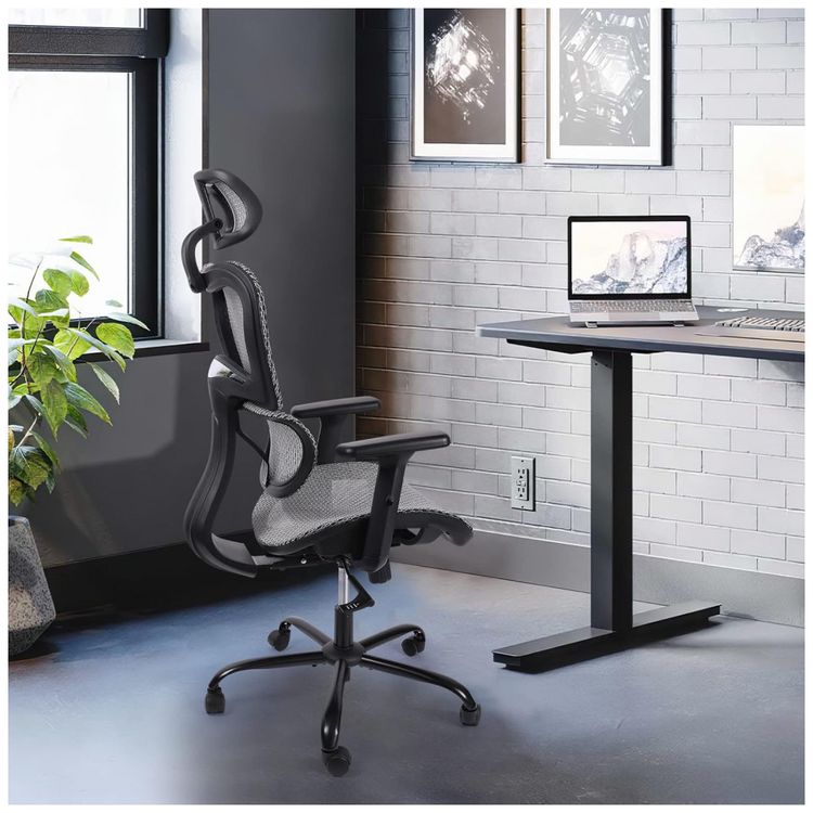 Cadeira-de-Escritorio-Ergonomica-Giratoria-com-Apoio-de-foto-4