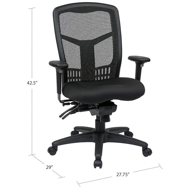 Cadeira-de-Escritorio-Ergonomica-Giratoria-com-Suporte-foto-2