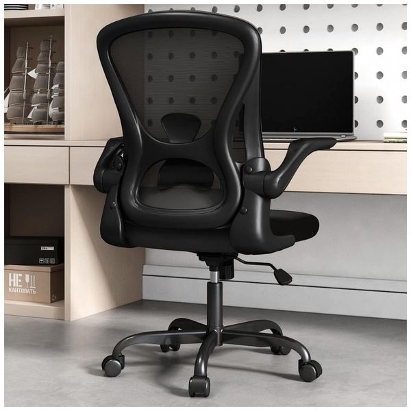 Cadeira-de-Escritorio-Ergonomica-Giratoria-com-Suporte-foto-0