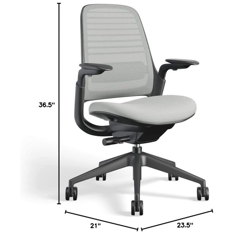 Cadeira-de-Escritorio-Ergonomica-Giratoria-com-Encosto-foto-2