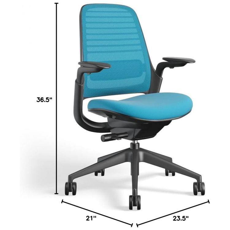 Cadeira-de-Escritorio-Ergonomica-Giratoria-com-Encosto-foto-2