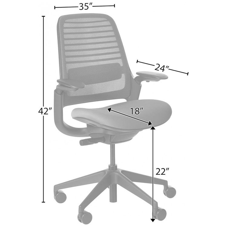 Cadeira-de-Escritorio-Ergonomica-Giratoria-com-Encosto-foto-2