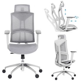 Cadeira-de-Escritorio-Ergonomica-Giratoria-com-Apoio-de-foto-0