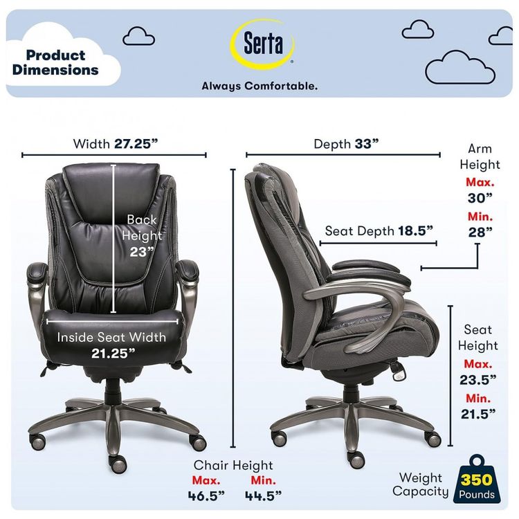 Cadeira-de-Escritorio-Executivo-Ergonomica-Giratoria-com-foto-2