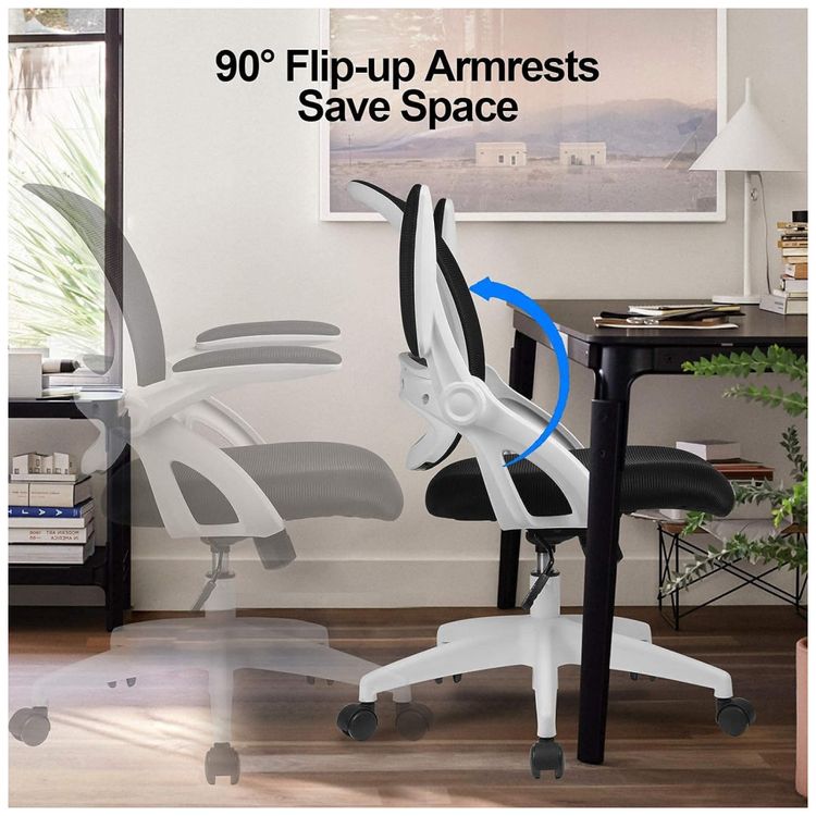 Cadeira-de-Escritorio-Ergonomica-Giratoria-com-Encosto-foto-4