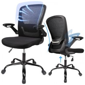 Cadeira-de-Escritorio-Ergonomica-Giratoria-com-Suporte-foto-0