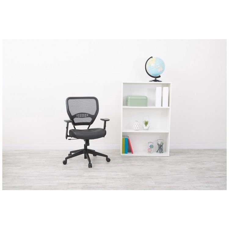 Cadeira-de-Escritorio-Ergonomica-Giratoria-com-Suporte-foto-1