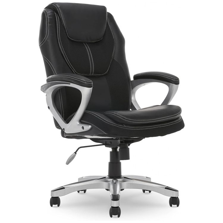 Cadeira-de-Escritorio-Executivo-Ergonomica-Giratoria-com-foto-0