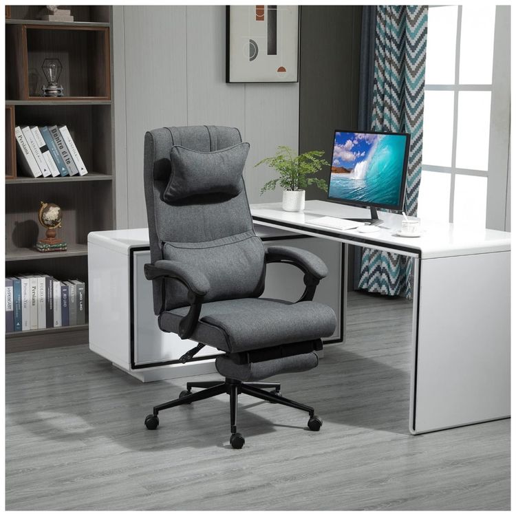 Cadeira-de-Escritorio-Ergonomica-Giratoria-com-Apoio-de-foto-1
