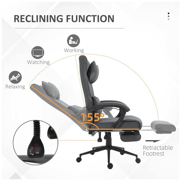 Cadeira-de-Escritorio-Ergonomica-Giratoria-com-Apoio-de-foto-4
