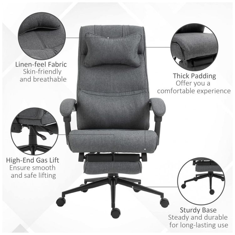 Cadeira-de-Escritorio-Ergonomica-Giratoria-com-Apoio-de-foto-5