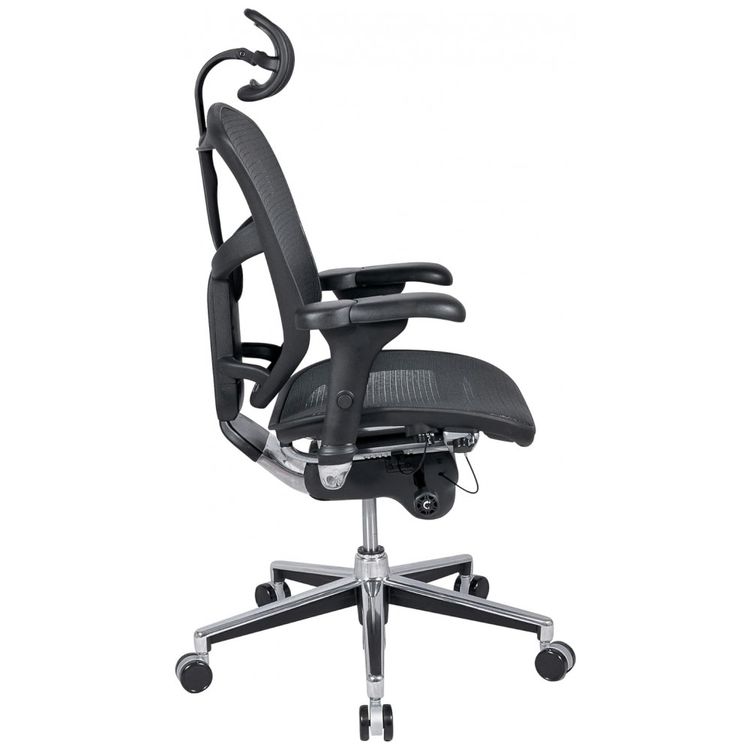 Cadeira-de-Escritorio-Ergonomica-Giratoria-com-Apoio-de-foto-3