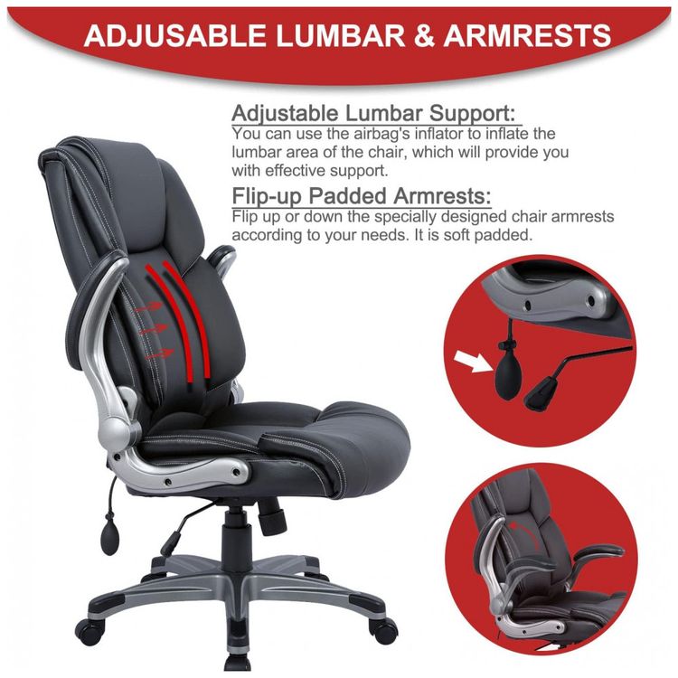 Office-Chair-Executive-Chair-Ergonomic-Computer-Chair-PU-foto-2