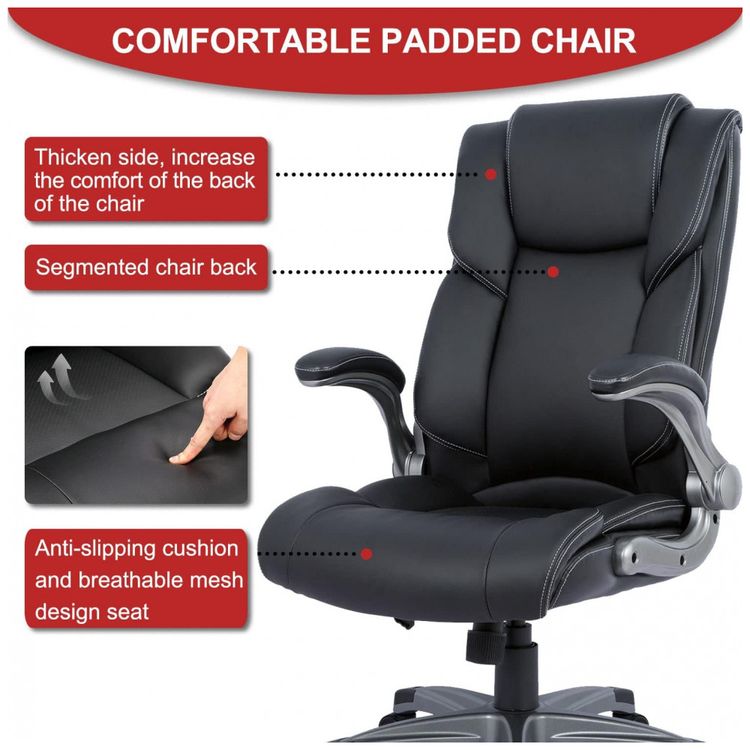 Office-Chair-Executive-Chair-Ergonomic-Computer-Chair-PU-foto-3