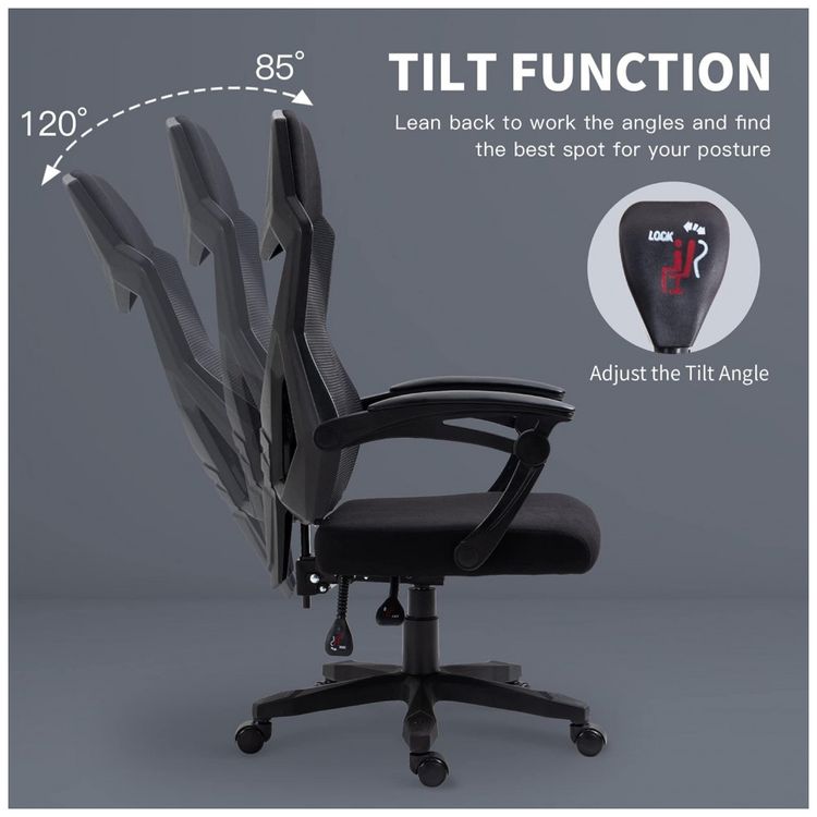 Cadeira-de-Escritorio-Ergonomica-Giratoria-com-Suporte-foto-5