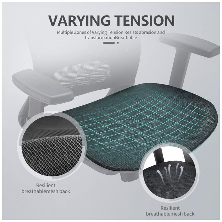 Cadeira-de-Escritorio-Ergonomica-Giratoria-com-Suporte-foto-5
