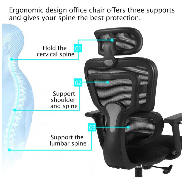 Black-968-Cadeira-de-Escritorio-Ergonomica-Giratoria-com-foto-2