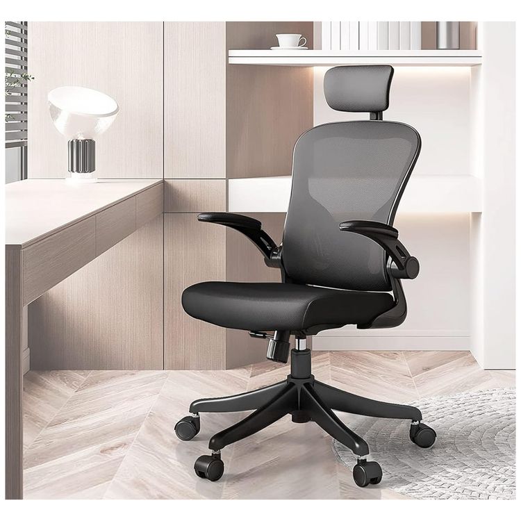 Cadeira-de-Escritorio-Ergonomica-Giratoria-com-Encosto-foto-0