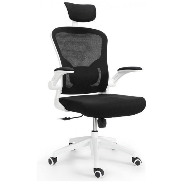 Cadeira-de-Escritorio-Ergonomica-Giratoria-com-Apoio-de-foto-0