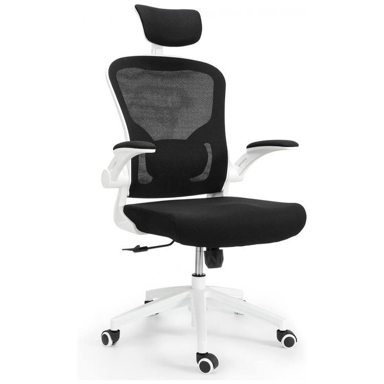 Cadeira-de-Escritorio-Ergonomica-Giratoria-com-Apoio-de-foto-0