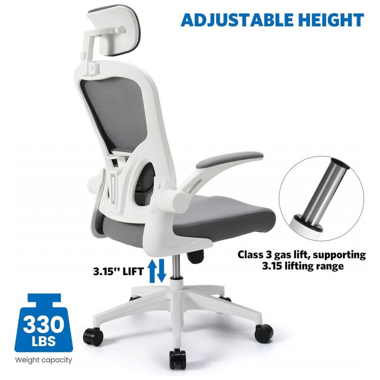 Cadeira-de-Escritorio-Ergonomica-Giratoria-com-Suporte-foto-5
