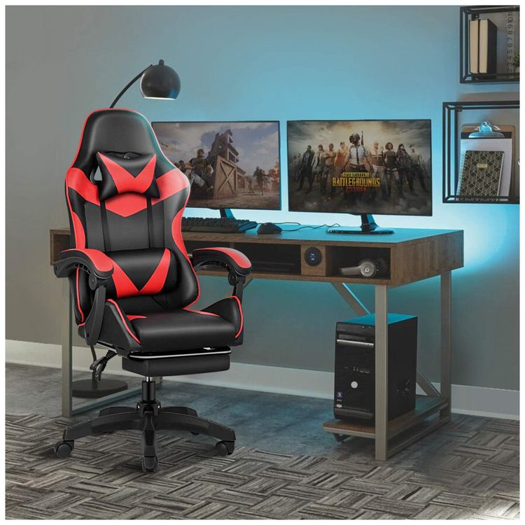 YSSOA-Cadeira-Gamer-Reclinavel-e-Giratoria-com-Apoio-Lombar-foto-1