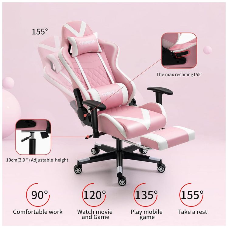 Cadeira-Gamer-Ergonomica-Reclinavel-com-Apoio-Lombar-e-foto-5