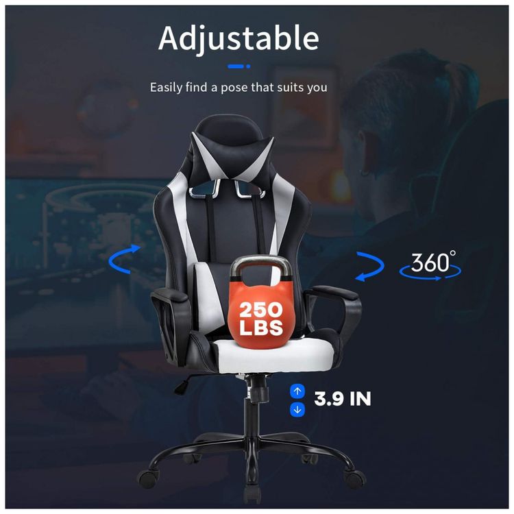 BestOffice-Cadeira-Gamer-Ergonomica-Reclinavel-e-Giratoria-foto-5