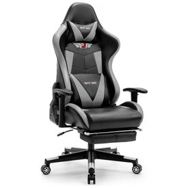 Cadeira-Gamer-Ergonomica-Giratoria-com-Suporte-Lombar-e-foto-0