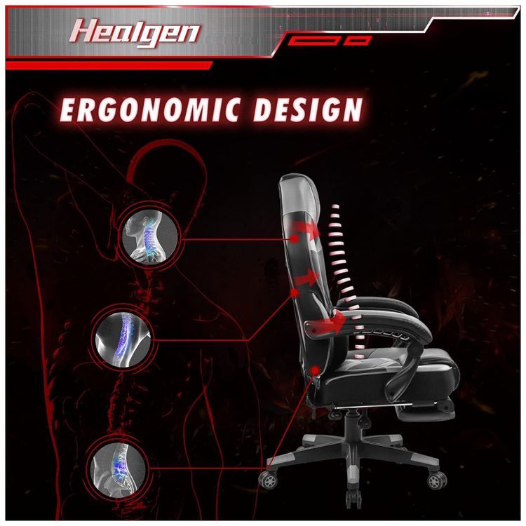 Cadeira-Gamer-Ergonomica-Reclinavel-e-Giratoria-com-Apoio-foto-1