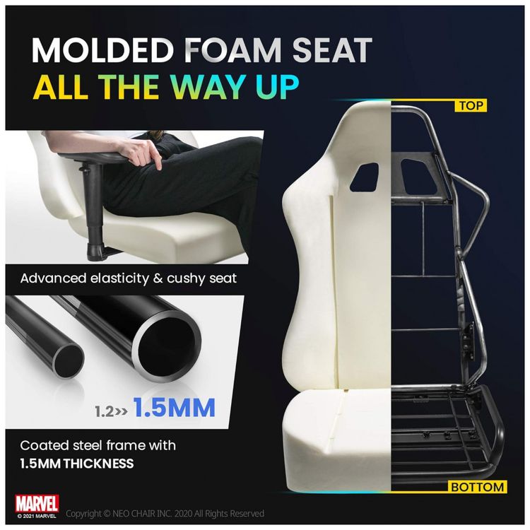 Marvel-Avengers-Cadeira-Gamer-Ergonomica-Reclinavel-com-foto-5