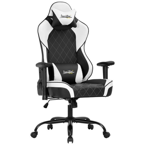 Cadeira-Gamer-Reclinavel-e-Giratoria-com-Apoio-Lombar-e-foto-0