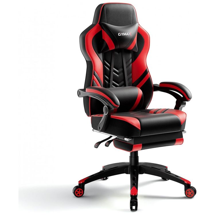 Cadeira-Gamer-Reclinavel-e-Giratoria-com-Apoio-Lombar-e-foto-0