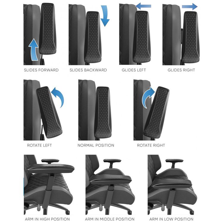Cadeira-Gamer-Ergonomica-e-Giratoria-para-ate-158-kg-foto-5