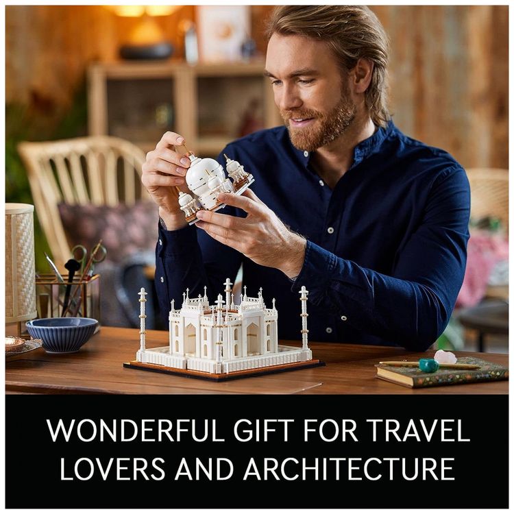 Kit-de-Construcao-Arquitetura-Taj-Mahal-com-2022-Pecas-para-foto-4