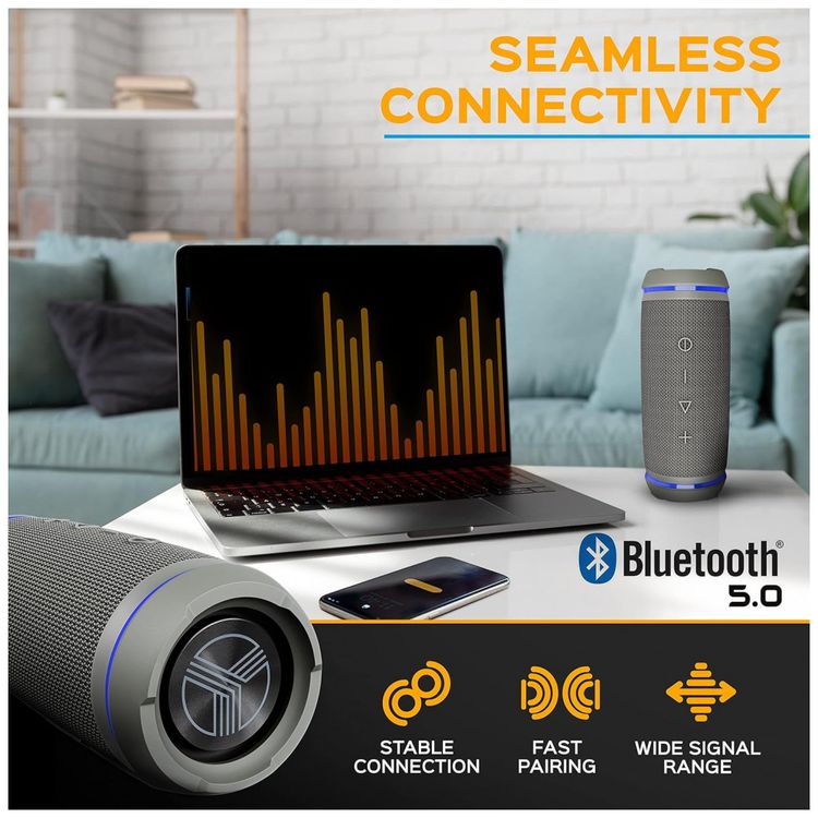 Caixa-de-Som-Bluetooth-Portatil-HD77-a-Prova-d-IPX6-com-20H-foto-4