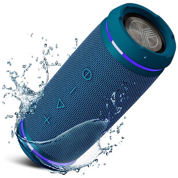 Caixa-de-Som-Bluetooth-Portatil-HD77-a-Prova-d-IPX6-com-20H-foto-0