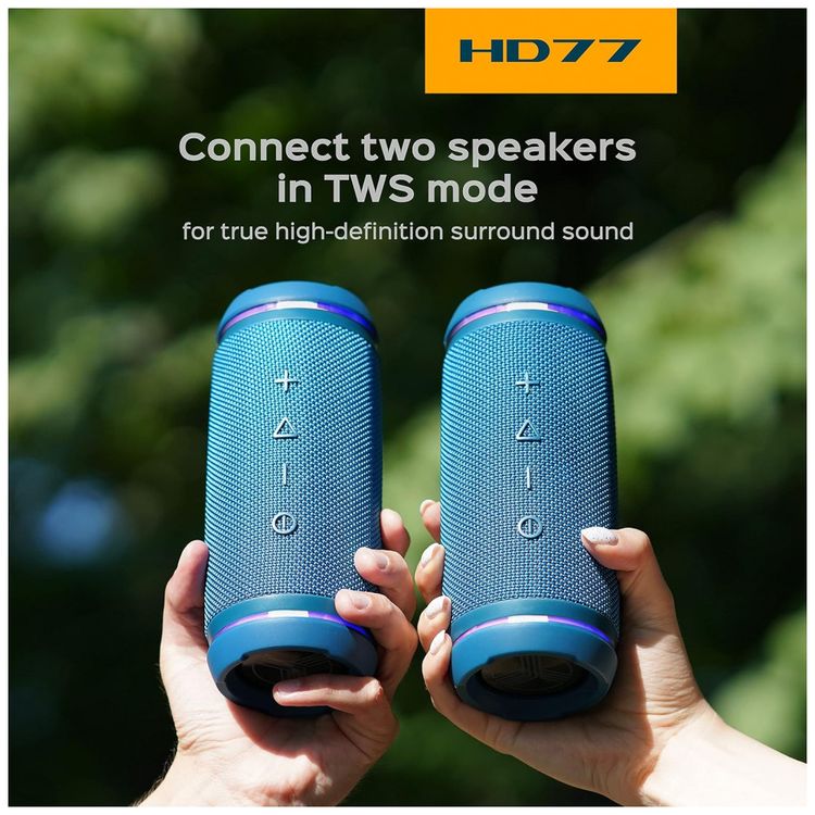 Caixa-de-Som-Bluetooth-Portatil-HD77-a-Prova-d-IPX6-com-20H-foto-5