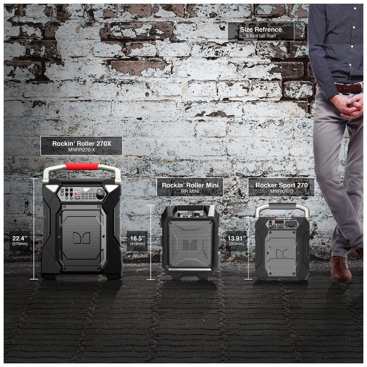 Caixa-de-Som-Bluetooth-Portatil-Rocker-270-Sport-a-Prova-d-foto-5