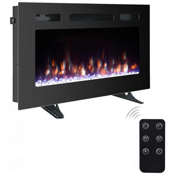 Lareira-Eletrica-de-Embutir-A54x101L-com-Controle-Remoto-e-foto-0
