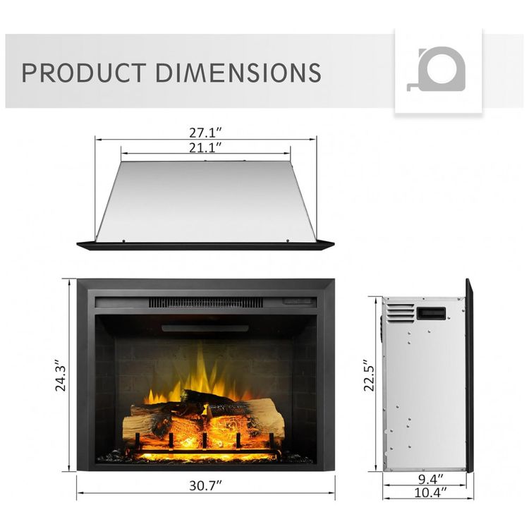 Lareira-Eletrica-de-Embutir-A61x77L-com-Controle-Remoto-e-foto-2