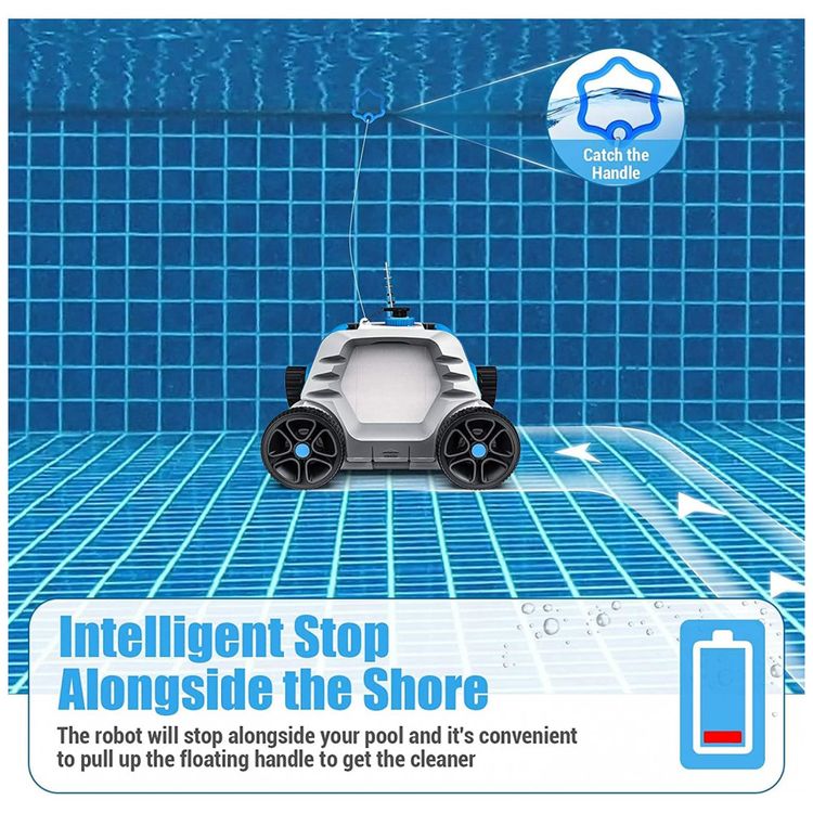 Aspirador-Robo-sem-Fio-Automatico-para-Piscinas-com-Bateria-foto-3