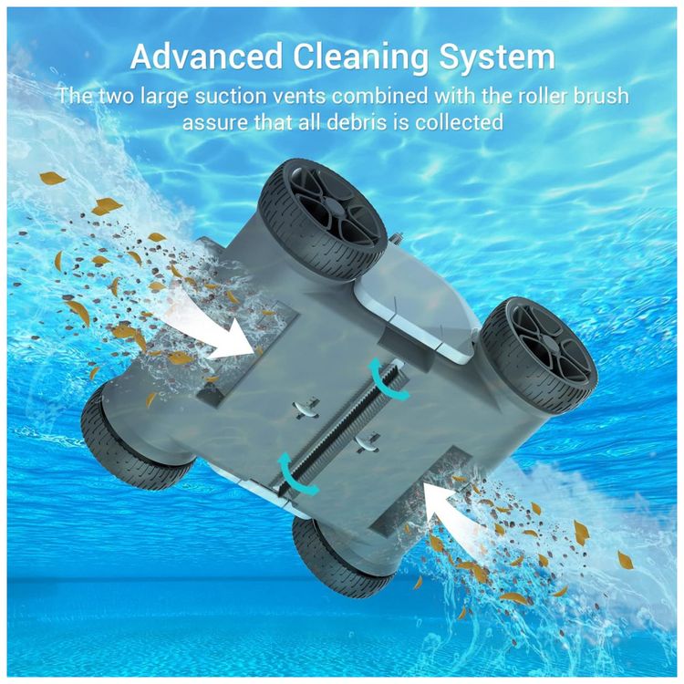 Aspirador-Robo-sem-Fio-Automatico-para-Piscinas-de-ate-79-m2-foto-2
